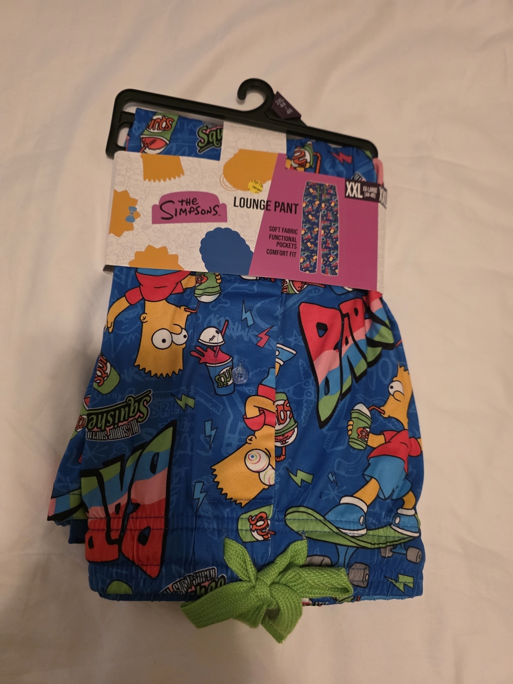 Simpson's Men's Blue Lounge Pant - Cartoon Print